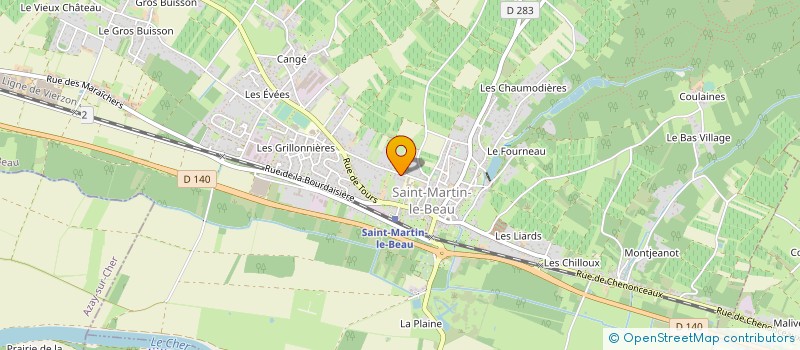 localisation de l'entreprise MADAME CECILIA SACHOT  SAINT-MARTIN-LE-BEAU