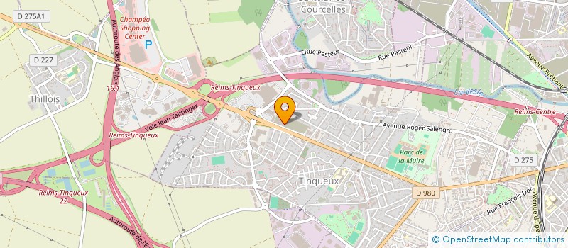 localisation de l'entreprise MADAME CECILIA SCHLECHTEL  TINQUEUX