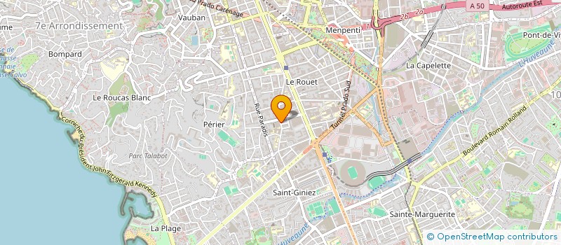 localisation de l'entreprise MADAME CECILIA SERVAJEAN à MARSEILLE