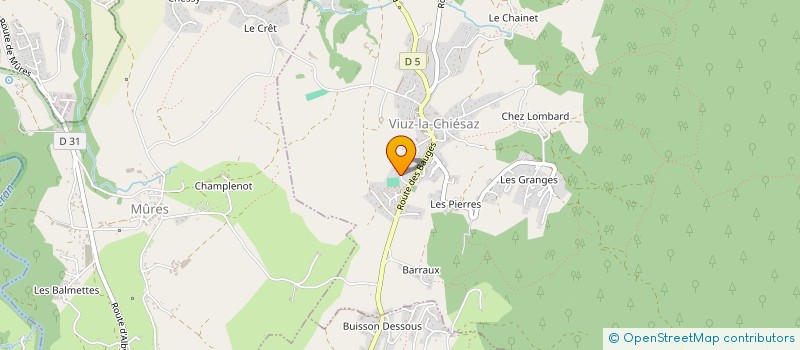 localisation de l'entreprise MADAME CECILIA SOLEAU à VIUZ-LA-CHIESAZ