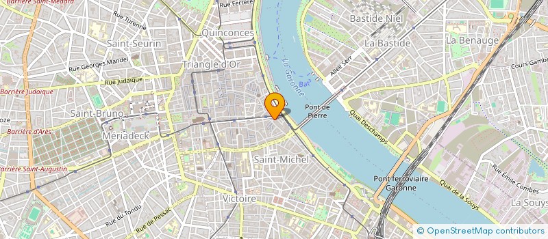 localisation de l'entreprise MADAME CECILIA TRIMAILLE  BORDEAUX