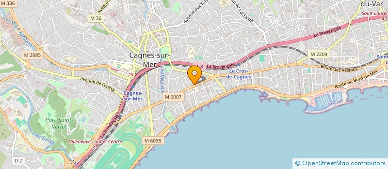 localisation de l'entreprise MADAME CECILIA TRUCAS à CAGNES-SUR-MER