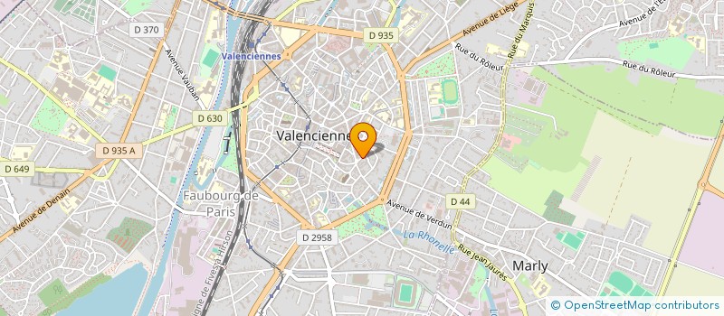 localisation de l'entreprise MADAME CECILIA VAUTHEROT  VALENCIENNES