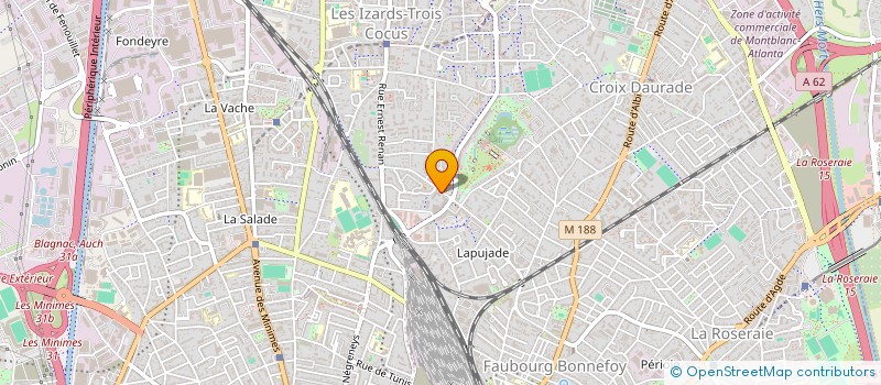 localisation de l'entreprise MADAME CECILIA VERITE à TOULOUSE