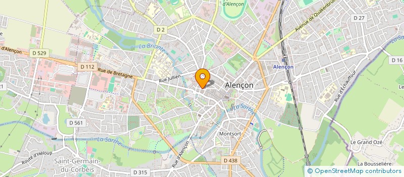 localisation de l'entreprise MADAME CECILIA VOILLERY à ALENCON