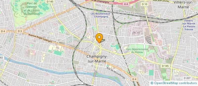 localisation de l'entreprise MADAME CECILIA YEM YEM à CHAMPIGNY-SUR-MARNE