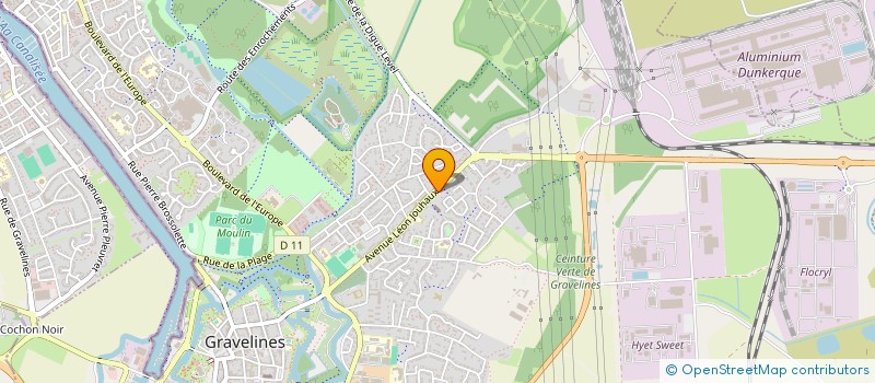 localisation de l'entreprise MADAME CECILIA ZAHIRI à GRAVELINES