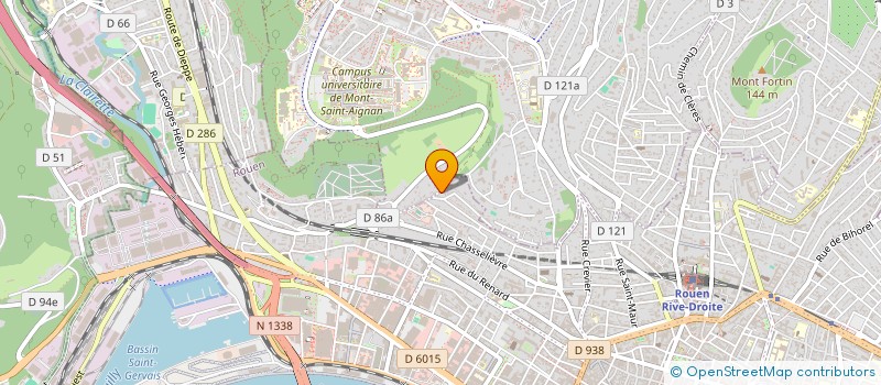 localisation de l'entreprise MADAME CECILIA ZANIBONI  ROUEN