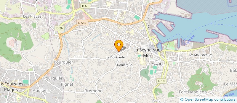 localisation de l'entreprise MADAME CECILIA ZANNA à LA SEYNE-SUR-MER