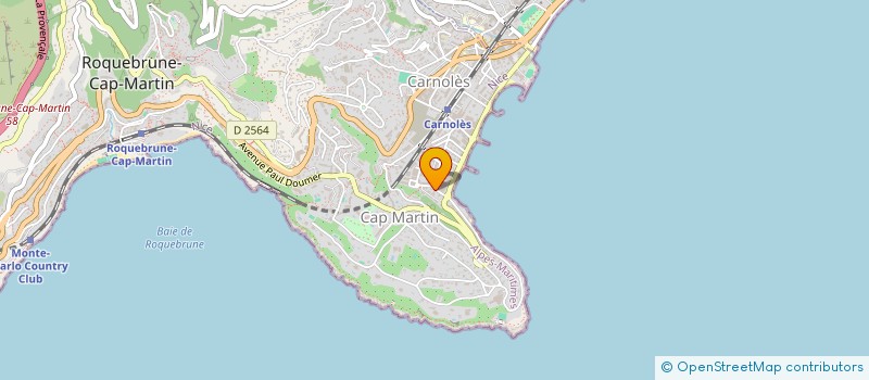 localisation de l'entreprise MADAME CECILIA ZOCCALI à ROQUEBRUNE-CAP-MARTIN