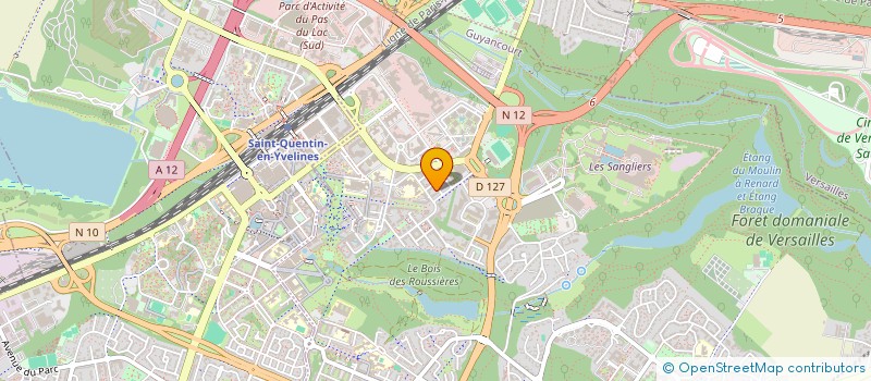 localisation de l'entreprise MADAME CECILIE COIRET  GUYANCOURT