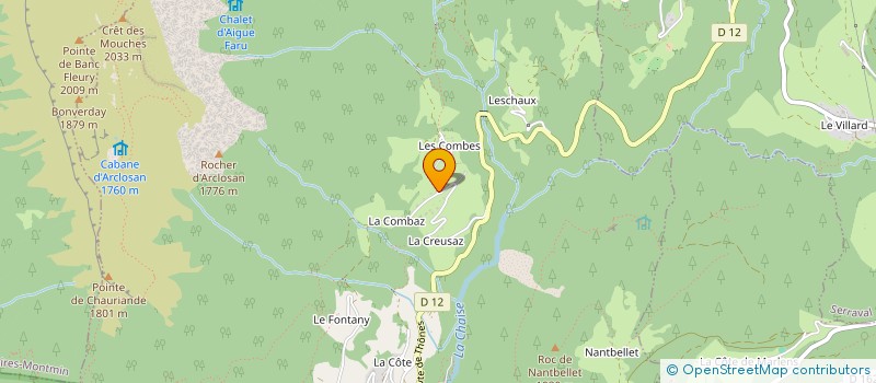 localisation de l'entreprise MADAME CECILIE DOMENGE  TALLOIRES-MONTMIN