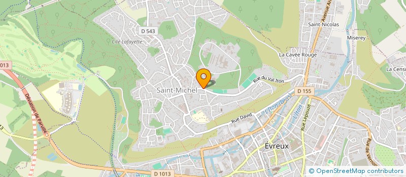 localisation de l'entreprise MADAME CECILIE QUILLEBEUF  EVREUX