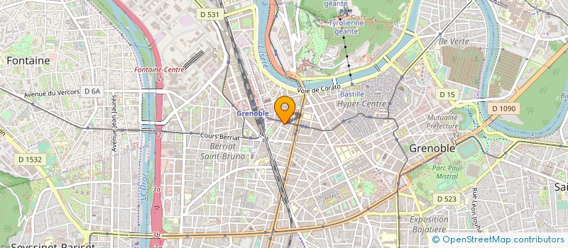 localisation de l'entreprise MADAME CECYLIA MASLON à GRENOBLE