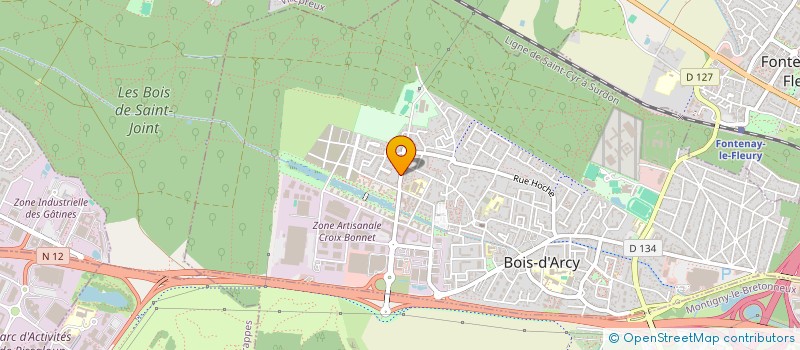 localisation de l'entreprise MADAME CEDRINE LEMOINE  BOIS-D'ARCY