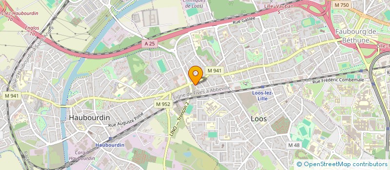 localisation de l'entreprise MADAME CEDRINE SAMOY  LOOS