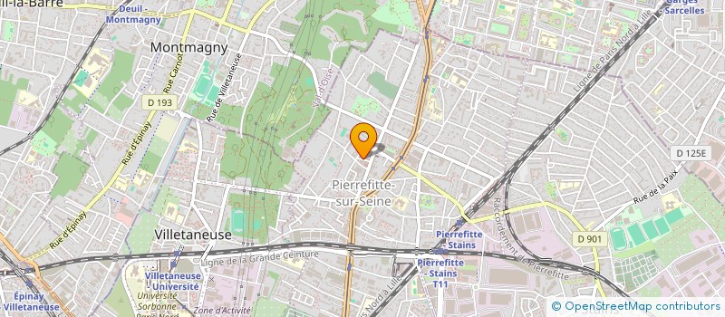 localisation de l'entreprise MADAME CEGILLE N GANFINA à PIERREFITTE-SUR-SEINE
