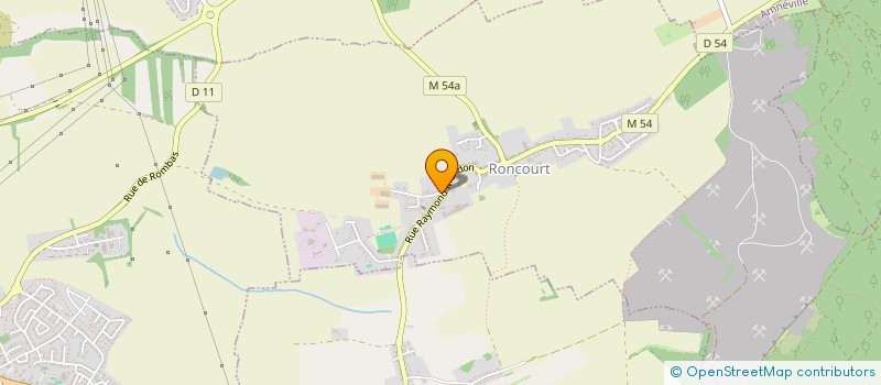 localisation de l'entreprise MADAME CELANIE IGIER  RONCOURT