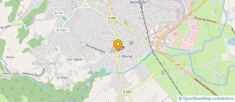 localisation de l'entreprise MADAME CELEHANNA COSTE  ARGONAY