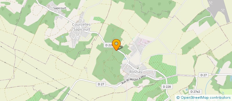 localisation de l'entreprise MADAME CELENA GAJEWSKI  ROSNAY