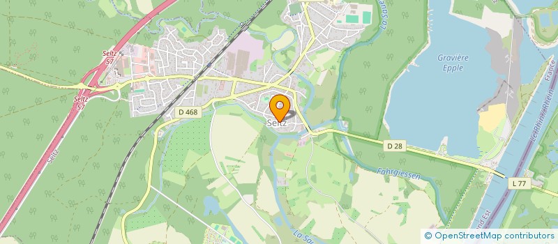 localisation de l'entreprise MADAME CELESTE BOUDIER  SELTZ