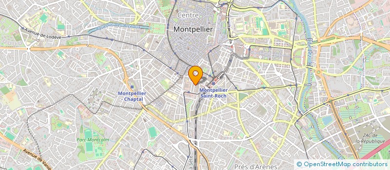 localisation de l'entreprise MADAME CELESTE CAMILLERI à MONTPELLIER