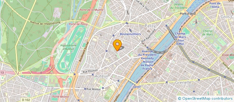 localisation de l'entreprise MADAME CELESTE CLAVEL  PARIS