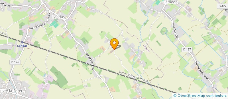 localisation de l'entreprise MADAME CELESTE DEKENS  LANDAS