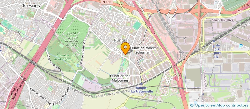 localisation de l'entreprise MADAME CELESTE GORCE  RUNGIS