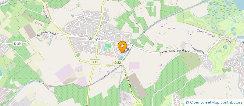 localisation de l'entreprise MADAME CELESTE KIEBEL  ALENYA