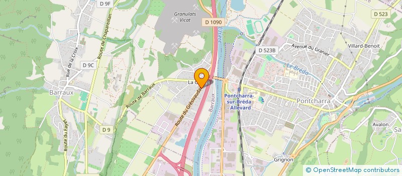 localisation de l'entreprise MADAME CELESTE KRAWCZYK  BARRAUX