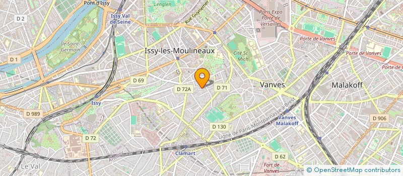 localisation de l'entreprise MADAME CELESTE PAINVIN  ISSY-LES-MOULINEAUX