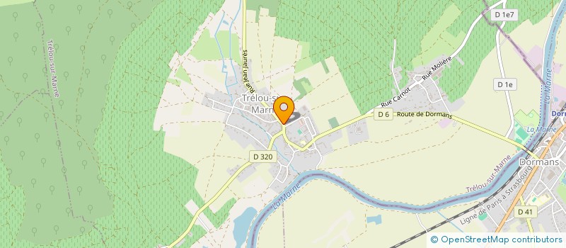 localisation de l'entreprise MADAME CELESTE PEREIRA à TRELOU-SUR-MARNE
