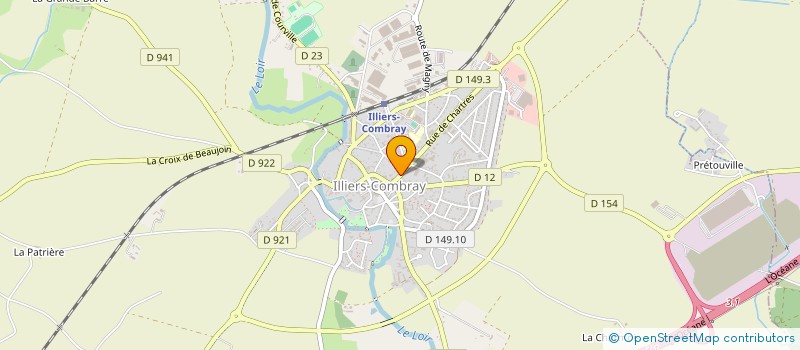 localisation de l'entreprise MADAME CELESTE PEREIRA DOS SANTOS à BAILLEAU-LE-PIN