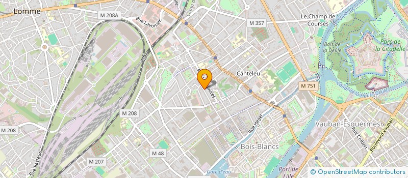 localisation de l'entreprise MADAME CELESTE POLEROWICZ à LILLE