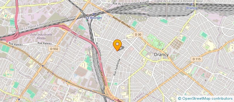 localisation de l'entreprise MADAME CELESTE RODRIGUES à DRANCY