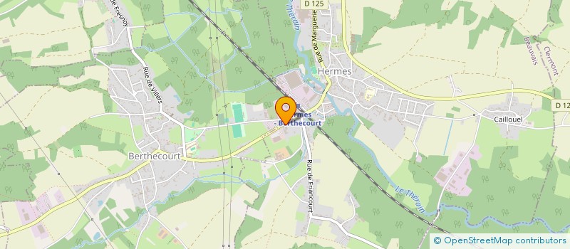 localisation de l'entreprise MADAME CELESTE SANTOS  HERMES