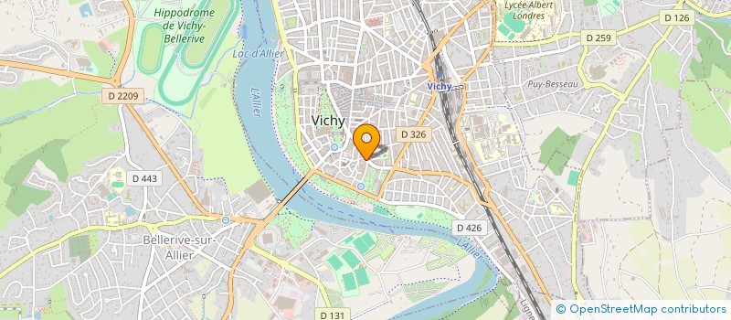 localisation de l'entreprise MADAME CELESTE VALDIVIA à VICHY