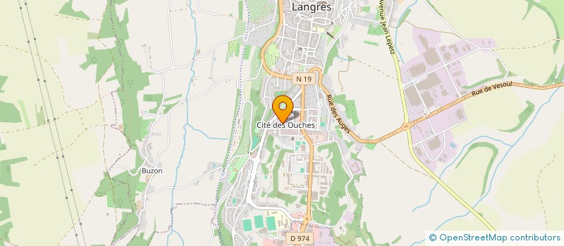 localisation de l'entreprise MADAME CELESTINA NUNES à LANGRES