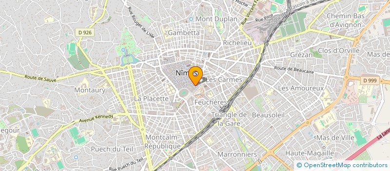 localisation de l'entreprise MADAME CELESTINE BIFECK  NIMES