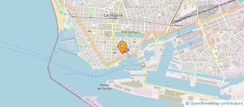 localisation de l'entreprise MADAME CELESTINE CHUZEVILLE à LE HAVRE