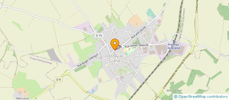 localisation de l'entreprise MADAME CELESTINE MOITY à FRESNOY-LE-GRAND