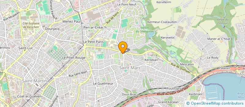 localisation de l'entreprise MADAME CELESTINE NICOLAS  BREST