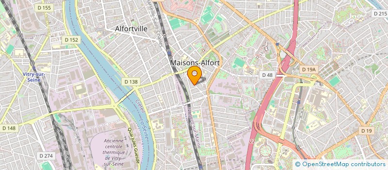 localisation de l'entreprise MADAME CELESTINE PHE à MAISONS-ALFORT