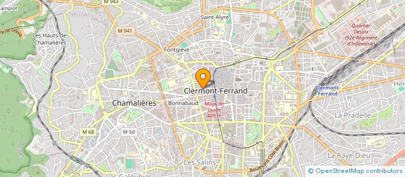 localisation de l'entreprise MADAME CELESTINE REYMOND  LEZOUX