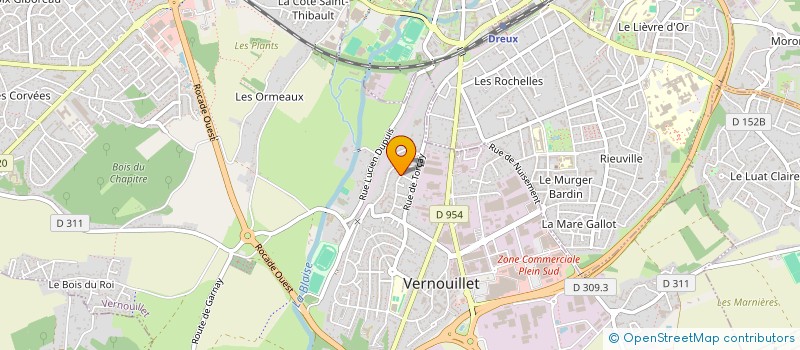 localisation de l'entreprise MADAME CELESTINE SALMON à VERNOUILLET