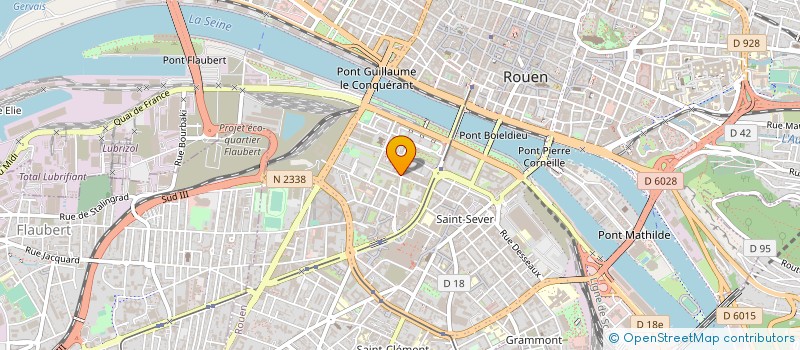 localisation de l'entreprise MADAME CELESTINE TOURTET  ROUEN