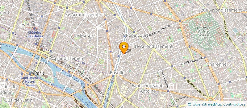 localisation de l'entreprise MADAME CELESTINE VILON  PARIS