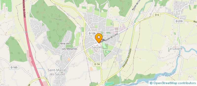 localisation de l'entreprise MADAME CELIA AMBLARD à SAUZET