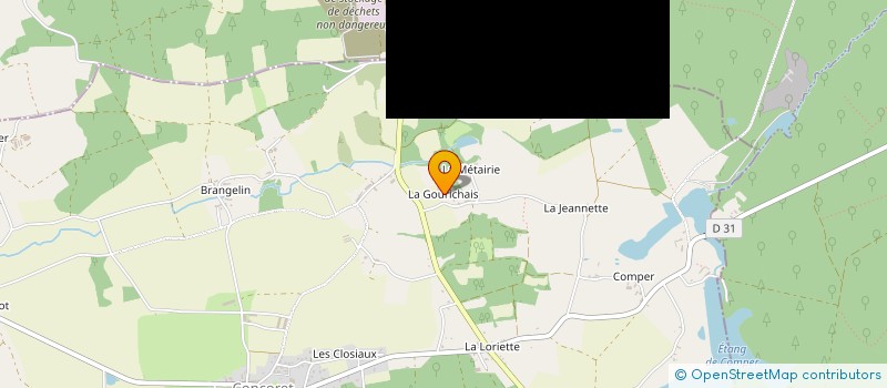 localisation de l'entreprise MADAME CELIA ANGEVIN  CONCORET